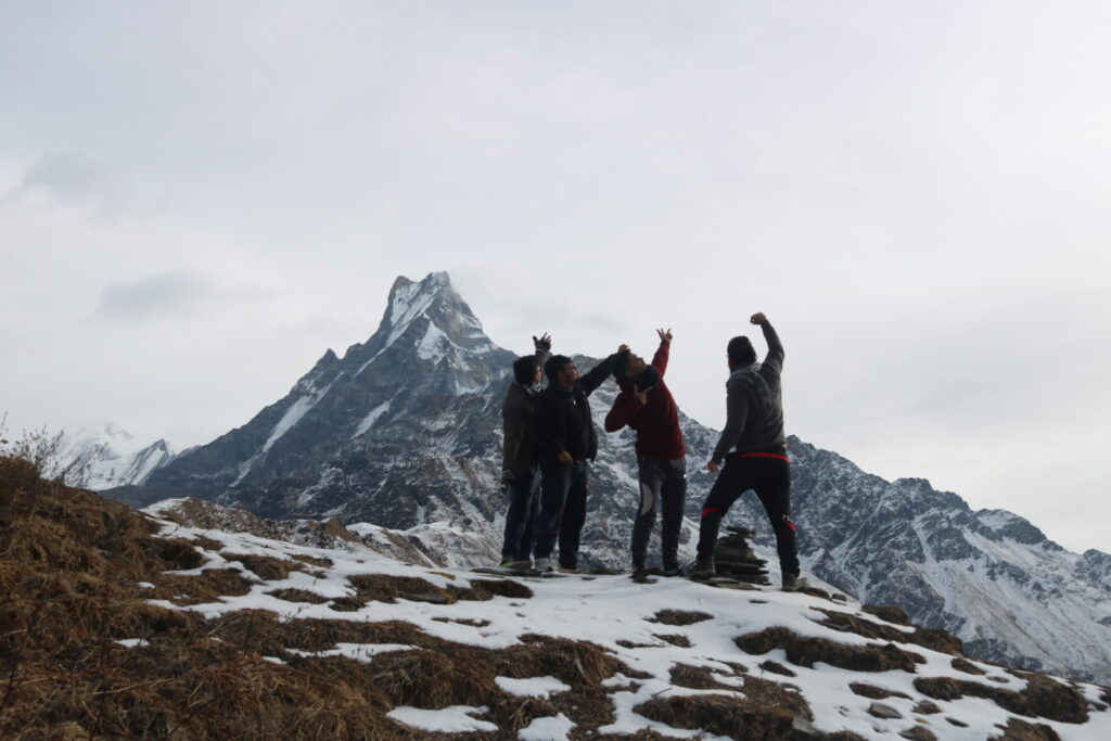 Macchepuchare View from Mardi Himal