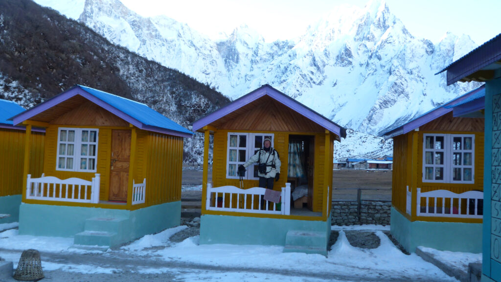 Tea house in Manaslu region