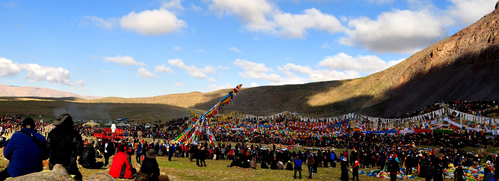 Saga Dawa Festival Celebration in Tibet