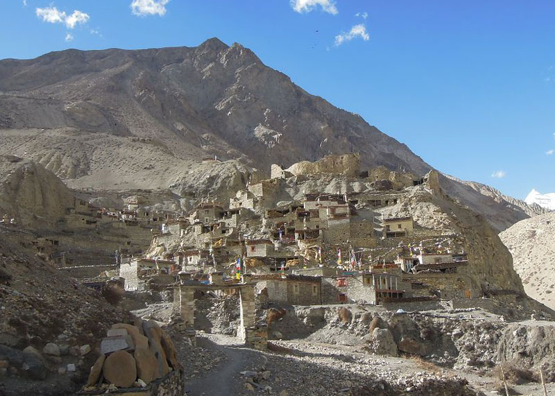 Village in Nar Phu Valley