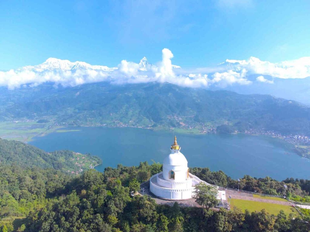 Peace stupa