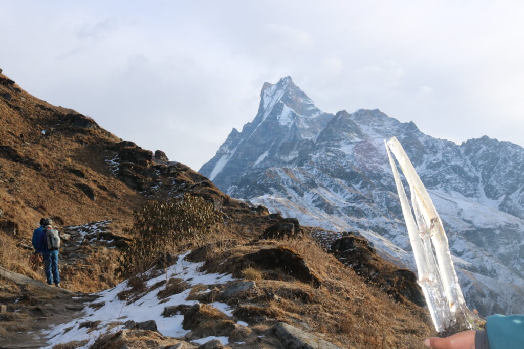 On the way to Mardi Himal